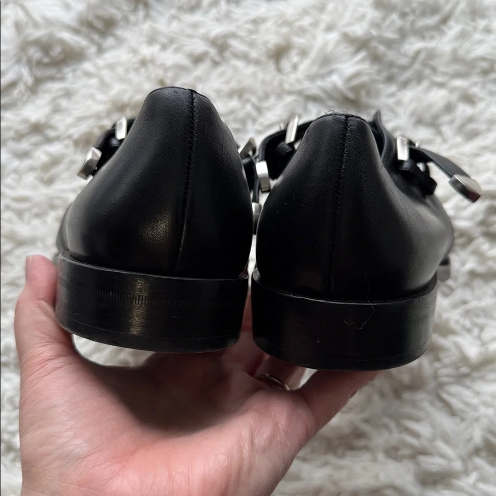Michael Kors Robbie Leather Monk Strap‎ Shoes